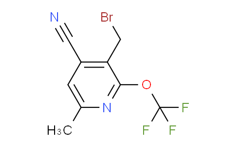 AM215772 | 1804817-43-3 | 3-(Bromomethyl)-4-cyano-6-methyl-2-(trifluoromethoxy)pyridine