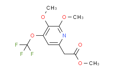 Methyl 2,3-dimethoxy-4-(trifluoromethoxy)pyridine-6-acetate