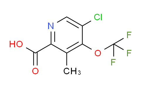 5-Chloro-3-methyl-4-(trifluoromethoxy)pyridine-2-carboxylic acid
