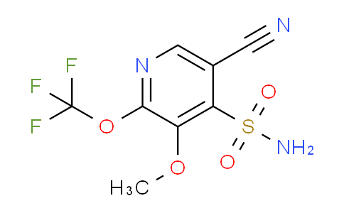 5-Cyano-3-methoxy-2-(trifluoromethoxy)pyridine-4-sulfonamide