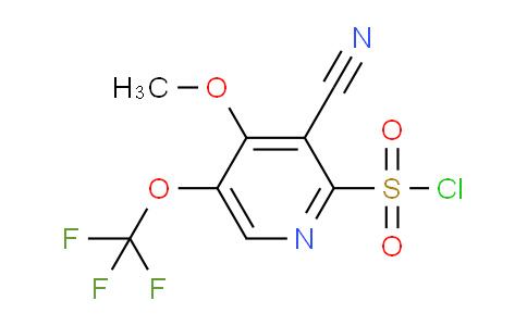 AM215804 | 1803657-20-6 | 3-Cyano-4-methoxy-5-(trifluoromethoxy)pyridine-2-sulfonyl chloride