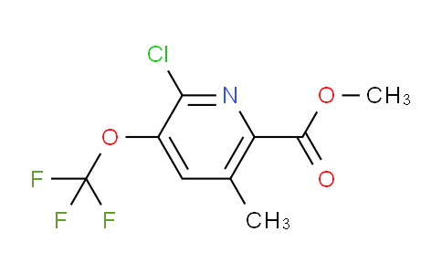 AM215807 | 1804814-82-1 | Methyl 2-chloro-5-methyl-3-(trifluoromethoxy)pyridine-6-carboxylate