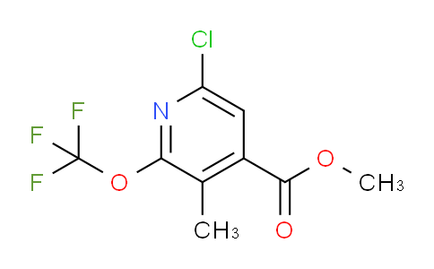 AM215810 | 1806117-69-0 | Methyl 6-chloro-3-methyl-2-(trifluoromethoxy)pyridine-4-carboxylate