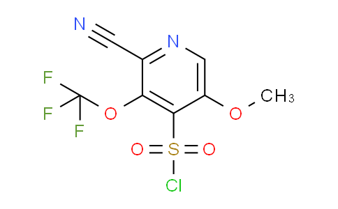 AM215814 | 1806224-73-6 | 2-Cyano-5-methoxy-3-(trifluoromethoxy)pyridine-4-sulfonyl chloride