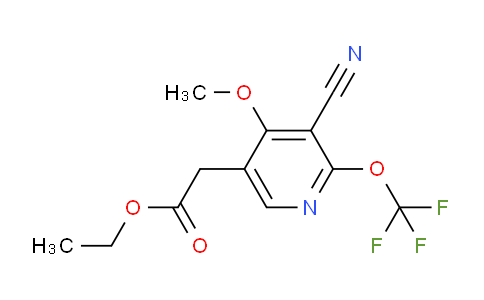 AM215815 | 1806040-16-3 | Ethyl 3-cyano-4-methoxy-2-(trifluoromethoxy)pyridine-5-acetate