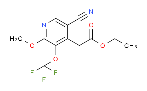 AM215821 | 1803617-92-6 | Ethyl 5-cyano-2-methoxy-3-(trifluoromethoxy)pyridine-4-acetate