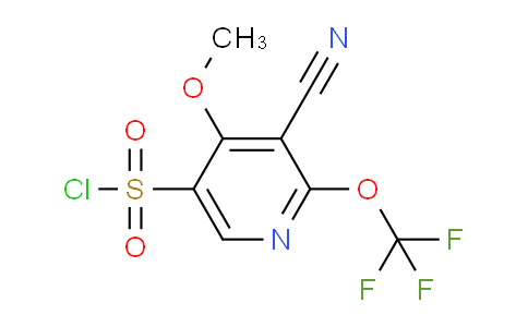 AM215824 | 1806215-31-5 | 3-Cyano-4-methoxy-2-(trifluoromethoxy)pyridine-5-sulfonyl chloride