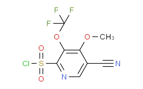 AM215826 | 1804730-99-1 | 5-Cyano-4-methoxy-3-(trifluoromethoxy)pyridine-2-sulfonyl chloride