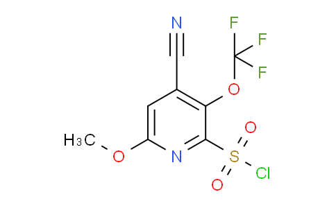AM215827 | 1806041-55-3 | 4-Cyano-6-methoxy-3-(trifluoromethoxy)pyridine-2-sulfonyl chloride