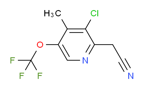 AM215828 | 1804554-01-5 | 3-Chloro-4-methyl-5-(trifluoromethoxy)pyridine-2-acetonitrile