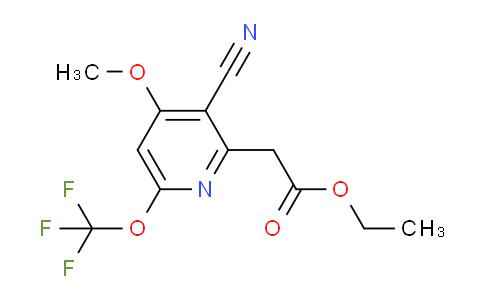 AM215837 | 1803623-18-8 | Ethyl 3-cyano-4-methoxy-6-(trifluoromethoxy)pyridine-2-acetate