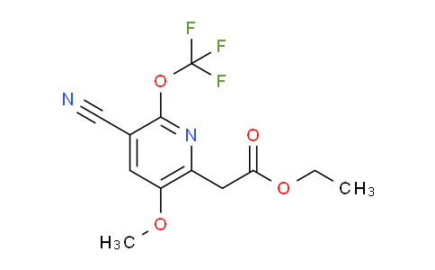 AM215838 | 1803623-21-3 | Ethyl 3-cyano-5-methoxy-2-(trifluoromethoxy)pyridine-6-acetate