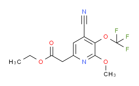 AM215839 | 1804400-90-5 | Ethyl 4-cyano-2-methoxy-3-(trifluoromethoxy)pyridine-6-acetate