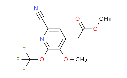 AM215840 | 1803623-05-3 | Methyl 6-cyano-3-methoxy-2-(trifluoromethoxy)pyridine-4-acetate