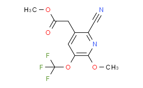 AM215842 | 1806246-90-1 | Methyl 2-cyano-6-methoxy-5-(trifluoromethoxy)pyridine-3-acetate