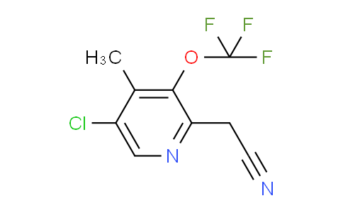 AM215849 | 1804666-59-8 | 5-Chloro-4-methyl-3-(trifluoromethoxy)pyridine-2-acetonitrile