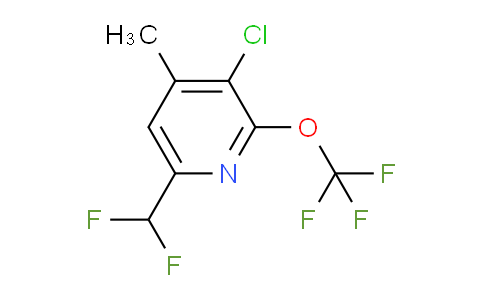 AM215851 | 1803926-65-9 | 3-Chloro-6-(difluoromethyl)-4-methyl-2-(trifluoromethoxy)pyridine