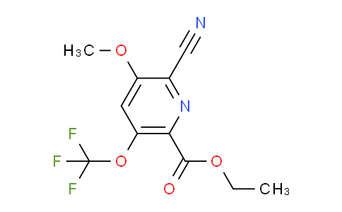 AM215864 | 1806120-52-4 | Ethyl 2-cyano-3-methoxy-5-(trifluoromethoxy)pyridine-6-carboxylate