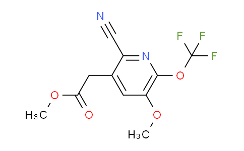 AM215868 | 1806063-11-5 | Methyl 2-cyano-5-methoxy-6-(trifluoromethoxy)pyridine-3-acetate
