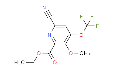 AM215869 | 1806245-97-5 | Ethyl 6-cyano-3-methoxy-4-(trifluoromethoxy)pyridine-2-carboxylate