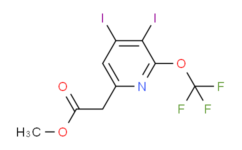 AM21587 | 1804293-38-6 | Methyl 3,4-diiodo-2-(trifluoromethoxy)pyridine-6-acetate