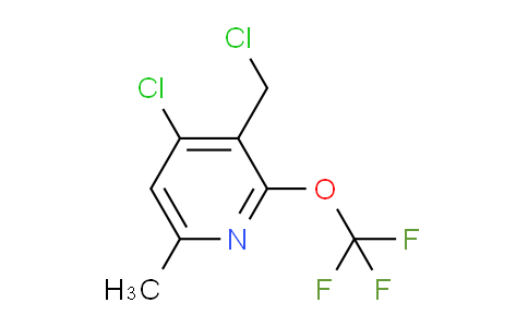 AM215875 | 1803619-42-2 | 4-Chloro-3-(chloromethyl)-6-methyl-2-(trifluoromethoxy)pyridine