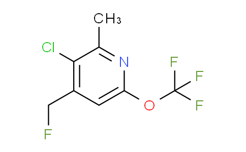 AM215880 | 1804558-98-2 | 3-Chloro-4-(fluoromethyl)-2-methyl-6-(trifluoromethoxy)pyridine