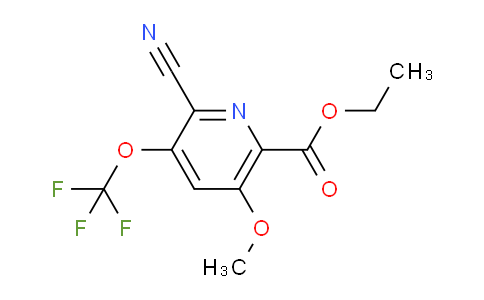 AM215887 | 1804729-75-6 | Ethyl 2-cyano-5-methoxy-3-(trifluoromethoxy)pyridine-6-carboxylate