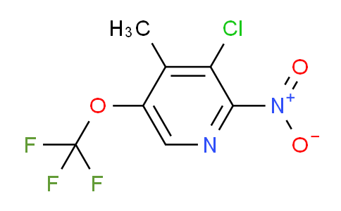 AM215896 | 1804802-61-6 | 3-Chloro-4-methyl-2-nitro-5-(trifluoromethoxy)pyridine