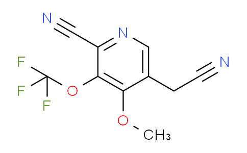 AM215905 | 1806208-97-8 | 2-Cyano-4-methoxy-3-(trifluoromethoxy)pyridine-5-acetonitrile