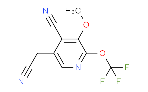 AM215914 | 1803621-85-3 | 4-Cyano-3-methoxy-2-(trifluoromethoxy)pyridine-5-acetonitrile