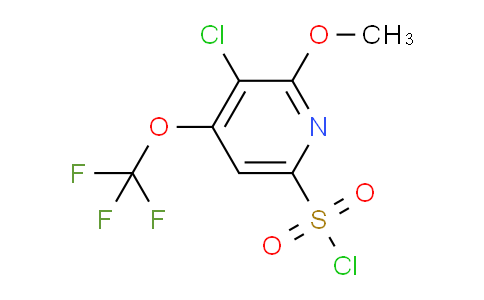 AM215916 | 1804594-25-9 | 3-Chloro-2-methoxy-4-(trifluoromethoxy)pyridine-6-sulfonyl chloride