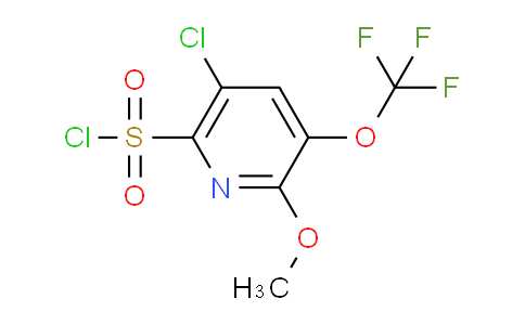 AM215922 | 1804665-00-6 | 5-Chloro-2-methoxy-3-(trifluoromethoxy)pyridine-6-sulfonyl chloride