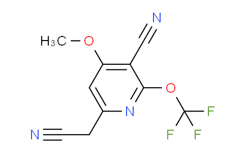 AM215929 | 1804690-59-2 | 3-Cyano-4-methoxy-2-(trifluoromethoxy)pyridine-6-acetonitrile