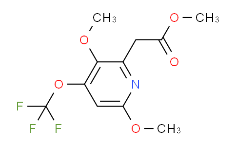 Methyl 3,6-dimethoxy-4-(trifluoromethoxy)pyridine-2-acetate