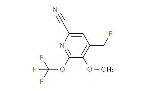 AM215934 | 1806222-83-2 | 6-Cyano-4-(fluoromethyl)-3-methoxy-2-(trifluoromethoxy)pyridine