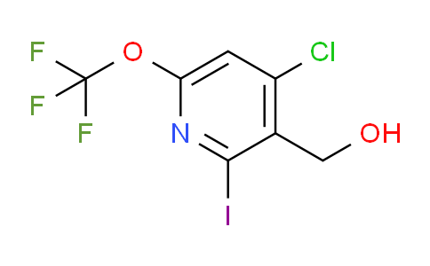 4-Chloro-2-iodo-6-(trifluoromethoxy)pyridine-3-methanol