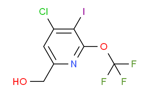 4-Chloro-3-iodo-2-(trifluoromethoxy)pyridine-6-methanol