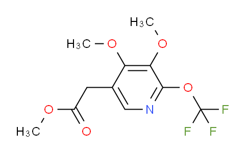 Methyl 3,4-dimethoxy-2-(trifluoromethoxy)pyridine-5-acetate