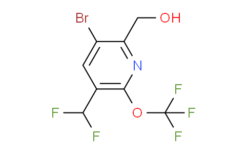 AM215970 | 1803640-31-4 | 3-Bromo-5-(difluoromethyl)-6-(trifluoromethoxy)pyridine-2-methanol