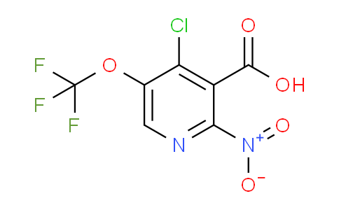4-Chloro-2-nitro-5-(trifluoromethoxy)pyridine-3-carboxylic acid