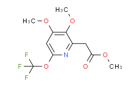AM21598 | 1804458-95-4 | Methyl 3,4-dimethoxy-6-(trifluoromethoxy)pyridine-2-acetate