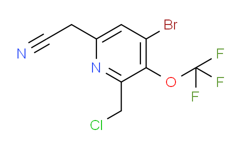 AM215993 | 1806205-36-6 | 4-Bromo-2-(chloromethyl)-3-(trifluoromethoxy)pyridine-6-acetonitrile