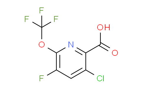 AM215994 | 1804789-43-2 | 3-Chloro-5-fluoro-6-(trifluoromethoxy)pyridine-2-carboxylic acid