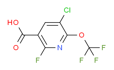 AM215996 | 1804639-40-4 | 3-Chloro-6-fluoro-2-(trifluoromethoxy)pyridine-5-carboxylic acid