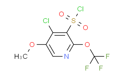 AM216014 | 1804690-60-5 | 4-Chloro-5-methoxy-2-(trifluoromethoxy)pyridine-3-sulfonyl chloride
