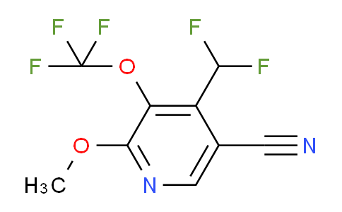 AM216016 | 1804822-51-2 | 5-Cyano-4-(difluoromethyl)-2-methoxy-3-(trifluoromethoxy)pyridine