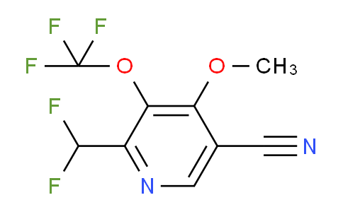 AM216018 | 1806045-79-3 | 5-Cyano-2-(difluoromethyl)-4-methoxy-3-(trifluoromethoxy)pyridine