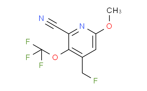 AM216027 | 1804697-46-8 | 2-Cyano-4-(fluoromethyl)-6-methoxy-3-(trifluoromethoxy)pyridine