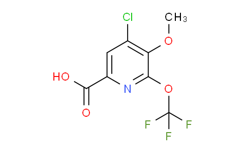 AM216030 | 1803617-69-7 | 4-Chloro-3-methoxy-2-(trifluoromethoxy)pyridine-6-carboxylic acid